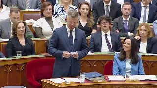 Miniszterelnöki viszontválasz napirend előtt