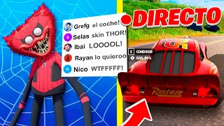 TROLLEO de 100 FORMAS a TODA mi DIRECTO con SKINS HACKEADAS en FORTNITE