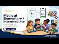 Meals at Elementary Intermediate Schools Guide CCISD Parent 101