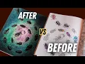 Transforming Someone Else s WIP Hanna Karlzon Coloring Makeover