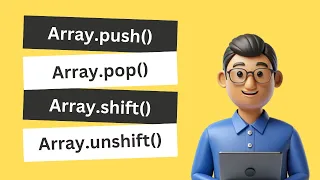JavaScript Array Methods Push Pop Shift Unshift Explained Hindi