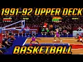 The First EVER Upper Deck Basketball Card Set From 1991-92