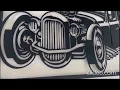 vintage car metal wall hanging vintage car wall decor classic car wall hanging car sculpture wall