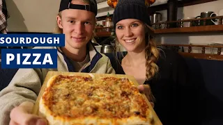 Lessons from Cooking on a Sailboat// Sourdough Pizza // Living on a Sailboat in Canada Ep. 5