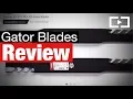 Quick look at Gator Blades Mulching Blades and Mulch Kit for John Deere 42 mower