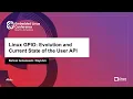 Linux GPIO Evolution and Current State of the User API - Bartosz Golaszewski BayLibre