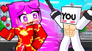 Flash Girl Kidnapped YOU in Minecraft