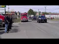 Procession honors fallen Game Warden Pilot and hometown hero Joshua Tibbetts