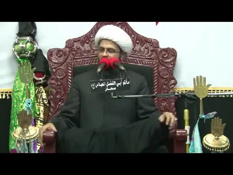 نعي حزين -- سماحة الشيخ مهدي الطرفي