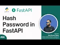 26 Create User Hash Password in FastAPI