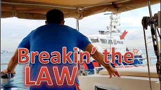 Breakin’ the LAW and starting SEASON 4!!! Of Sailing Aquarius #72