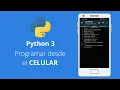Python 3 on Android using Pydroid