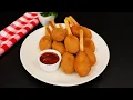 Download Lagu It's so delicious that I can't get enough of it, breaded chicken on a stick!