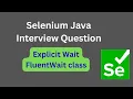 ExplicitWait using FluentWait class in Selenium WebDriver Java