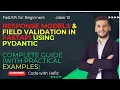 FastAPI Response Model Tutorial Use Pydantic for Output Filtering Class 13 - Code With Hafiz