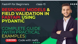 FastAPI Response Model Tutorial Use Pydantic for Output Filtering Class 13 - Code With Hafiz