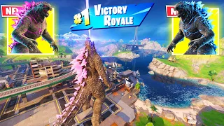 ENERGIZED GODZILLA vs "GODZILLA PORTAL" 3 NEW MEDALLIONS & MYTHIC’S CHALLENGE (Fortnite Chapter6)