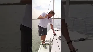 ‘I haven’t seen any other boats doing this’ #luxuryyachtlife #sailingyacht #sailing #sailinglife
