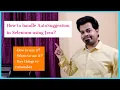 How to handle Auto Suggestion in Selenium Using Xpath FindElements Automation Testing Java