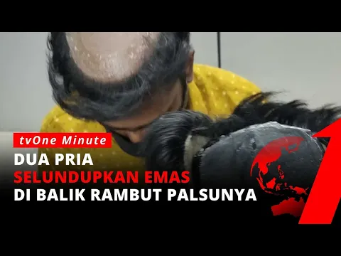 Pakai Wig dan Bertingkah Aneh, Pria Ini Ternyata Selundupkan Emas 680 Gram! | tvOne Minute