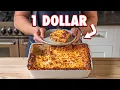 The 1 Dollar Lasagna But Cheaper