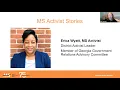 National MS Society Webinar The Power of Storytelling for MS Activists