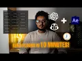 Make an After Effects Plugin in 10 Minutes No Code