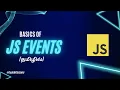 JAVASCRIPT EVENTS TUTORIAL FOR BEGINNERS IN TAMIL