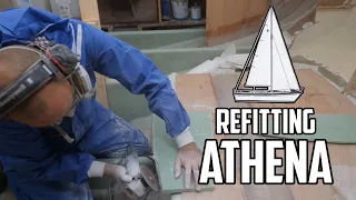 Sail Life – Bilge modification & longitudinal support – DIY sailboat refit
