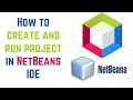 First Java Program using NetBeans IDE Create Java Project with Maven in NetBeans IDE