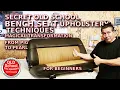 Tutorial Restore SUV Bench Seat Upholstery Like a Pro