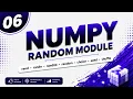 06 NumPy Random Module in Python rand randn randint choice seed shuffle NumPy Tutorial