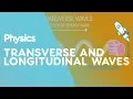 Transverse Longitudinal Waves Waves Physics FuseSchool