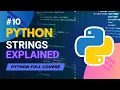 Strings in Python Python Full Course in - Tutorial
