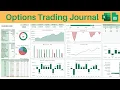 The Ultimate Options Trading Journal for Excel Google Sheets Full Setup Tutorial