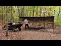 Raised Outdoor Quail Hutch Tour