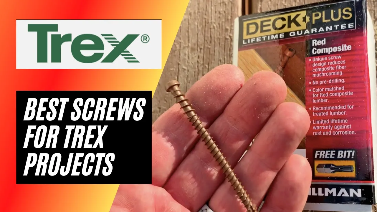 Best Screws for Trex Composite Deck Projects