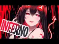 Nightcore - Bella Poarch \\\\ INFERNO (Rock Cover) (Lyrics)