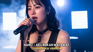 nano aku bukan malaikat rock version cover by bunga cover music