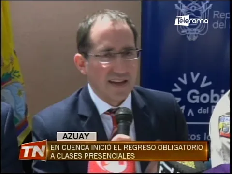 En Cuenca inició el regreso obligatorio a clases presenciales