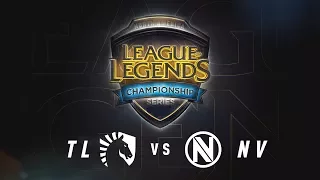 TL vs. NV - Week 7 Game 1 | NA LCS Summer Split | Team Liquid vs. Team Envy (2017)