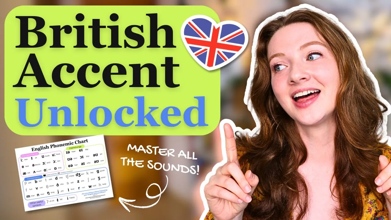 COMPLETE British English Accent Masterclass (📩 FREE DOWNLOADABLE PACK)