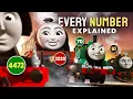 EVERY Number in Thomas Friends Explained