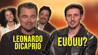 ENTREVISTEI Leonardo DiCaprio, Benicio Del Toro e Chase Infiniti - PKLLIPE