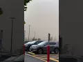 Dust storm in Plainfield IL USA