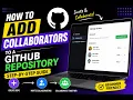How to Add Collaborators to a GitHub Repository Step-by-Step Guide 2026