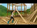 Lagu 30 Days Challenge: Build a Wooden Cabin with $3,500 – Start to Finish Full Journey.