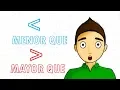 MENOR QUE Y MAYOR QUE Super facil Para principiantes