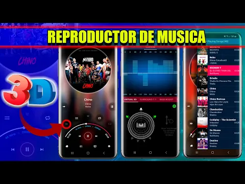 Download MP3 POTENTE!! Conoce el REPRODUCTOR de MÚSICA 3D con APARIENCIA EXCLUSIVA