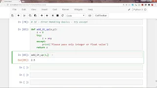 Python 3 Exception Handling Tutorial Error handling in python using try and except